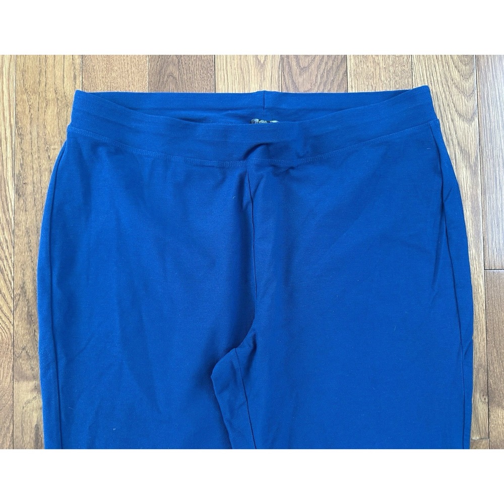 NEW Eileen Fisher Slim Washable Crepe Ankle Pants Blue Atlan Career Size XL NWT - Picture 8 of 11